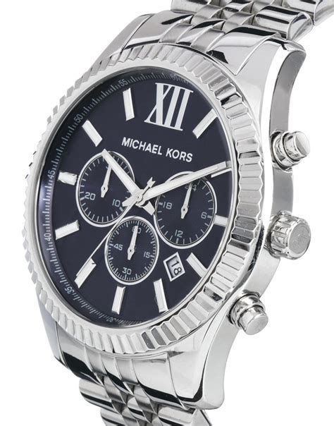 michael kors mens watches silver|michael kors silver watches.